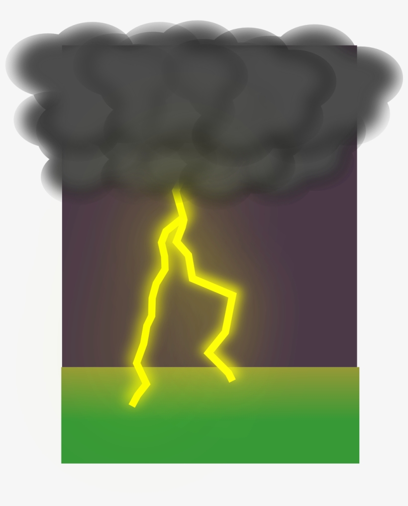 Lightning Weather Clouds - Insurance, transparent png download