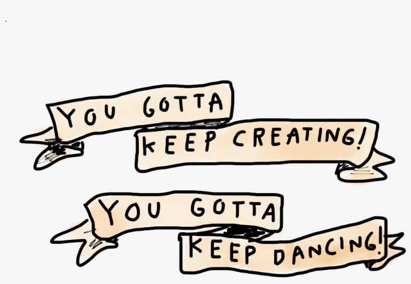 Our Hump Day Inspiration To Keep Dancin Png Gold Arrow - Line Art, transparent png download