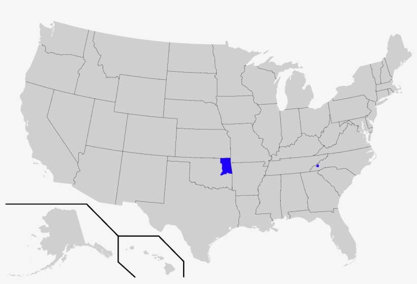 Cherokee Speaking Areas Within The Usa - Avatar The Last Airbender Map United States, transparent png download