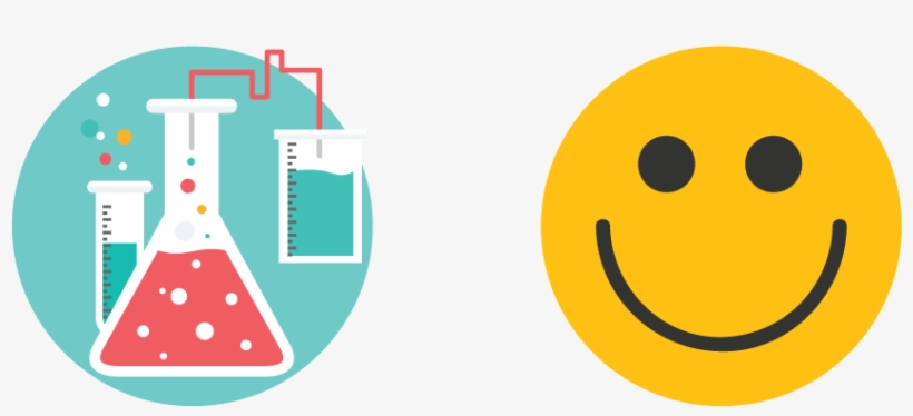 The Science Of Happiness - Chemistry Icon Png, transparent png download