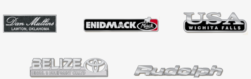 Chrome Plate Zinc Die Cast Metal Name Plates - Ford Motor Company, transparent png download