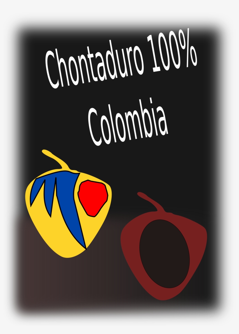 This Free Icons Png Design Of Chontaduro Colombia, transparent png download