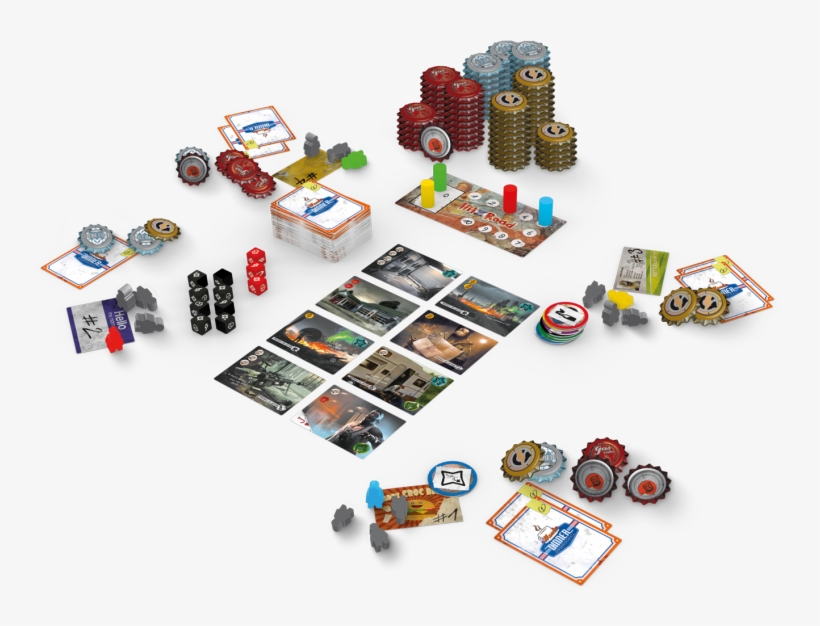 Hit Z Road Layout - Jeu De Société Hit Z Road, transparent png download