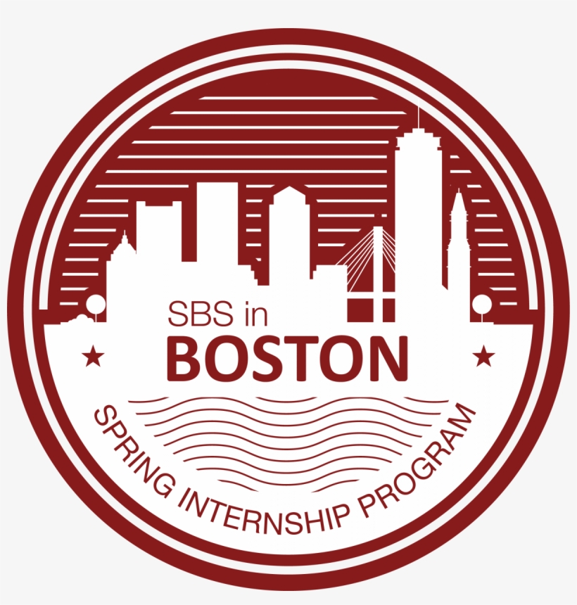 Umass Sbs In Boston - Skyline Badge Vector, transparent png download