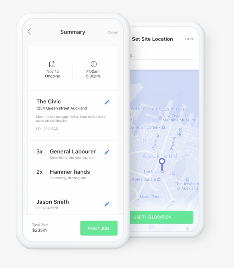 Hire Hero - Iphone, transparent png download