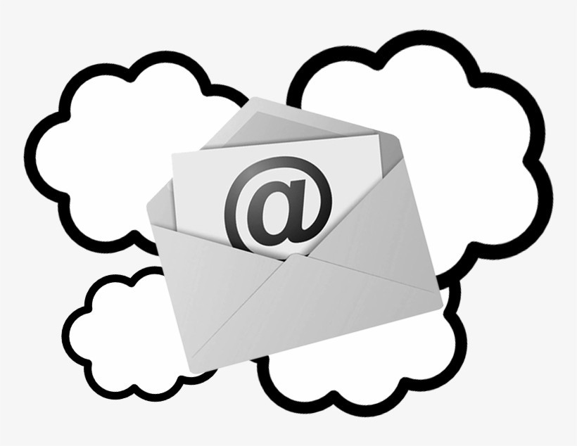 Migra Email A La Nube - Clipart Talk Cloud, transparent png download