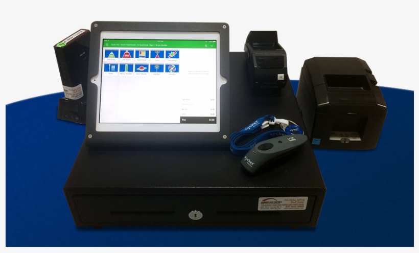 Vend Setup For Fireworks On Blue Table - Gadget, transparent png download