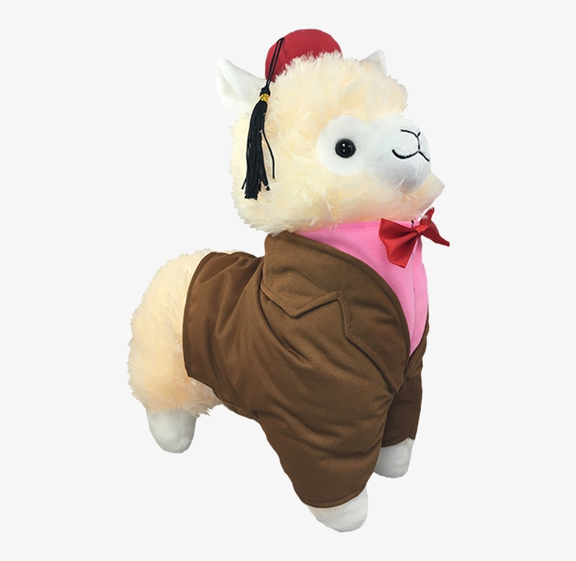 Beige Fez Paca Plush - Stuffed Toy, transparent png download