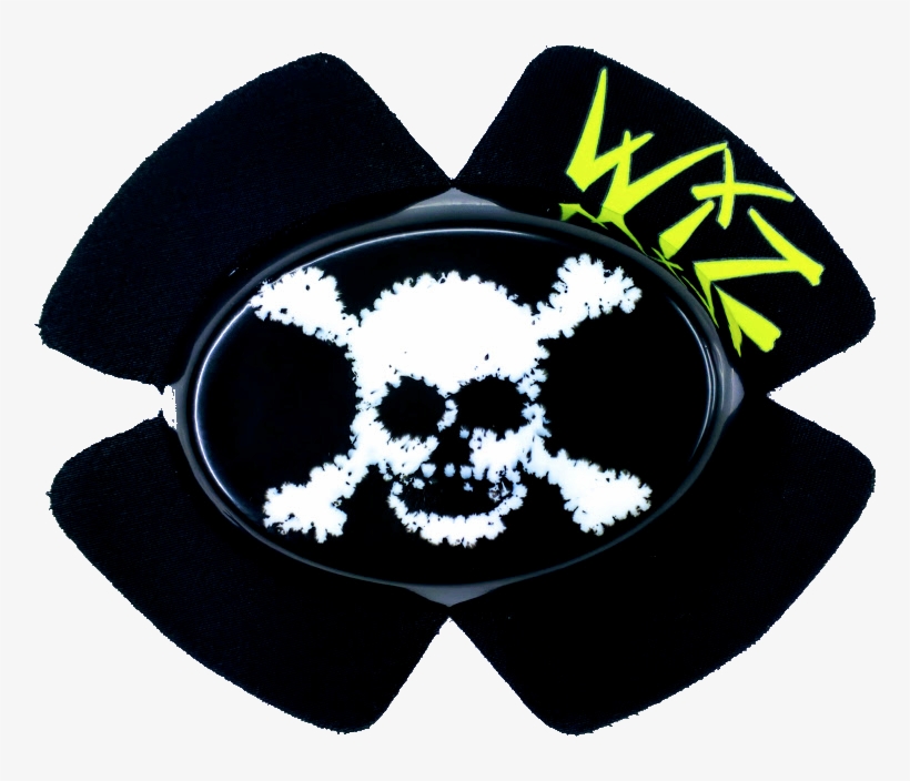 Skull And Crossbones - Wiz Sparky Knee Sliders, transparent png download