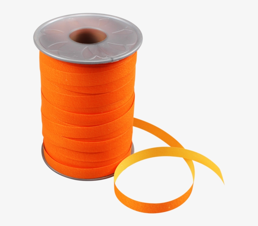 Ribbon, 10mm, 200m, Orange/orange - Label, transparent png download