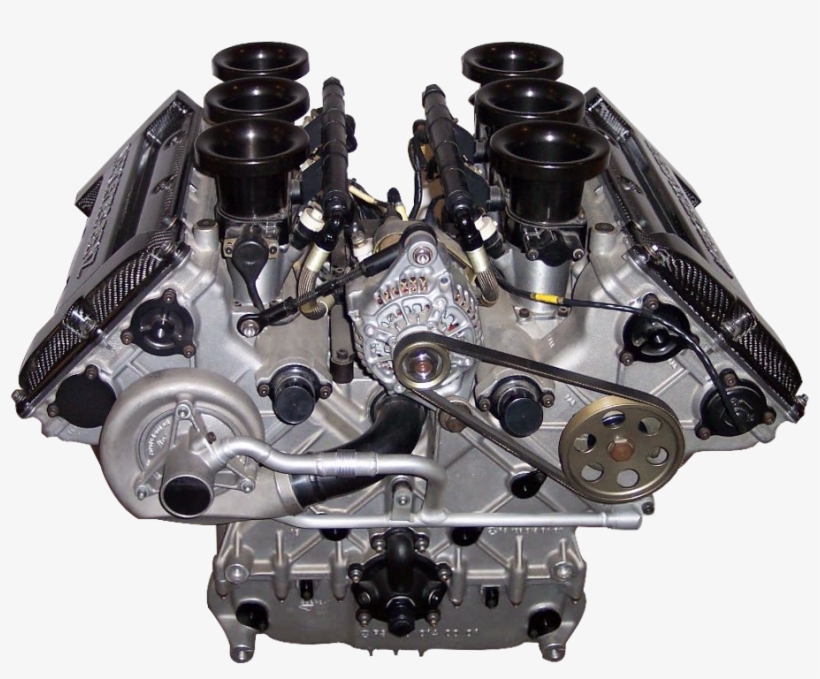 Mercedes V6 Dtm Rennmotor 1996 - V6 Engine, transparent png download