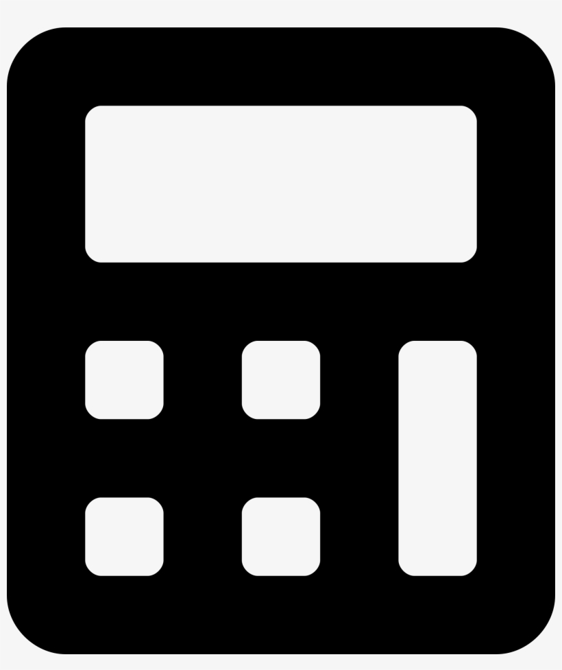 Open - Calculator Font Awesome Icon, transparent png download