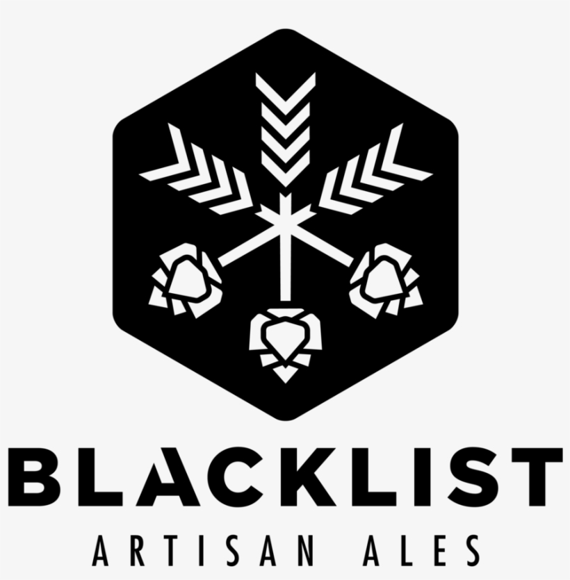 Blacklistlogoonwhite-04 - Emblem, transparent png download
