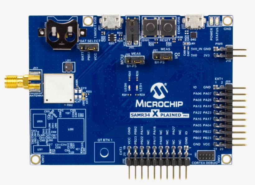 A New Ultra-low Power Lora Sip From Microchip - Microchip Sam R34, transparent png download