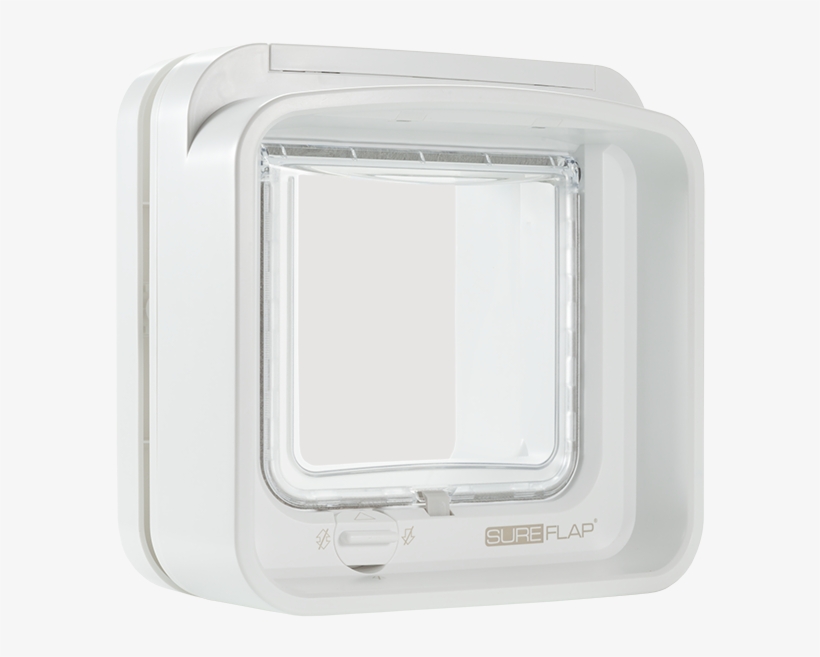 Sureflap Dualscan Microchip Cat Door - Gadget, transparent png download