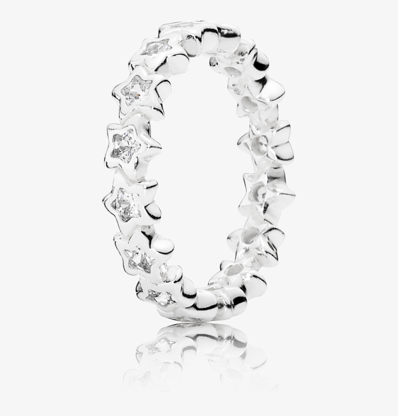 Star Shine Ring - Pandora Starshine Ring, transparent png download