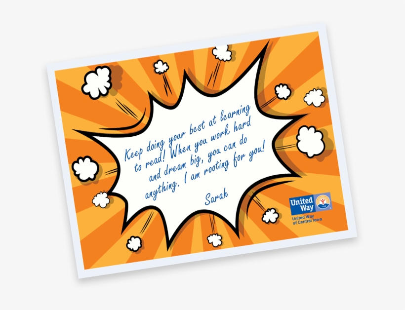 Power Note Sample - United Way, transparent png download