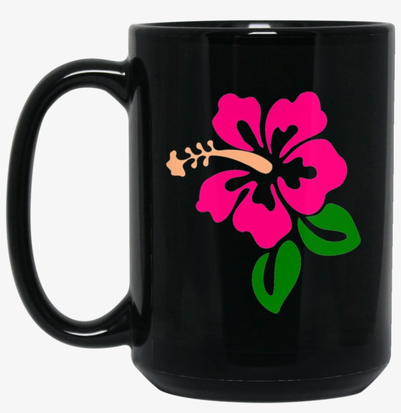 Womens Hawaiian Hibiscus Flower Island Beach Vacation - Hawaii Flower Design On T Shirts, transparent png download