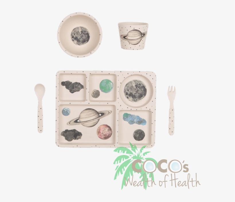 5pc Set Night Sky Product Popup - Tableware, transparent png download