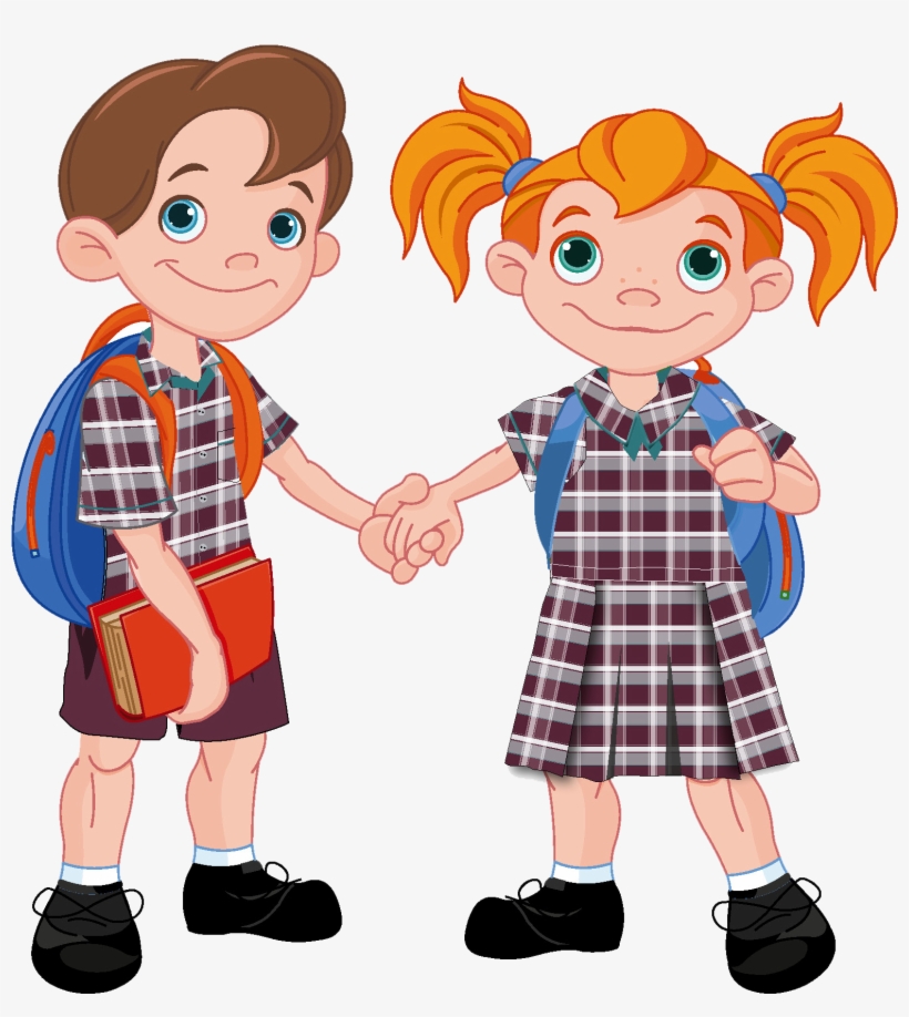 Kiss And Go- Thank You Griffin Community - Boy And Girl School, transparent png download