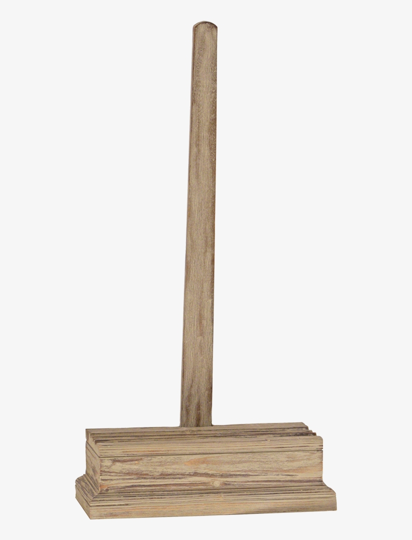 Distressed Wood Easel - Hardwood, transparent png download
