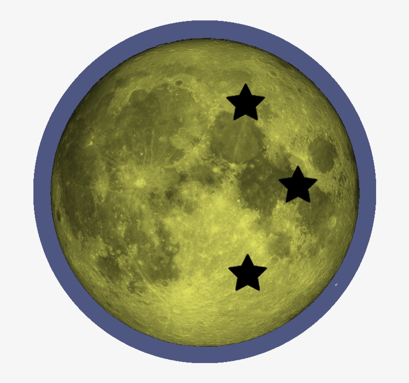 The Goddess Of The Moon, Stars, Divination, Fate, And - Moon In Solar System, transparent png download