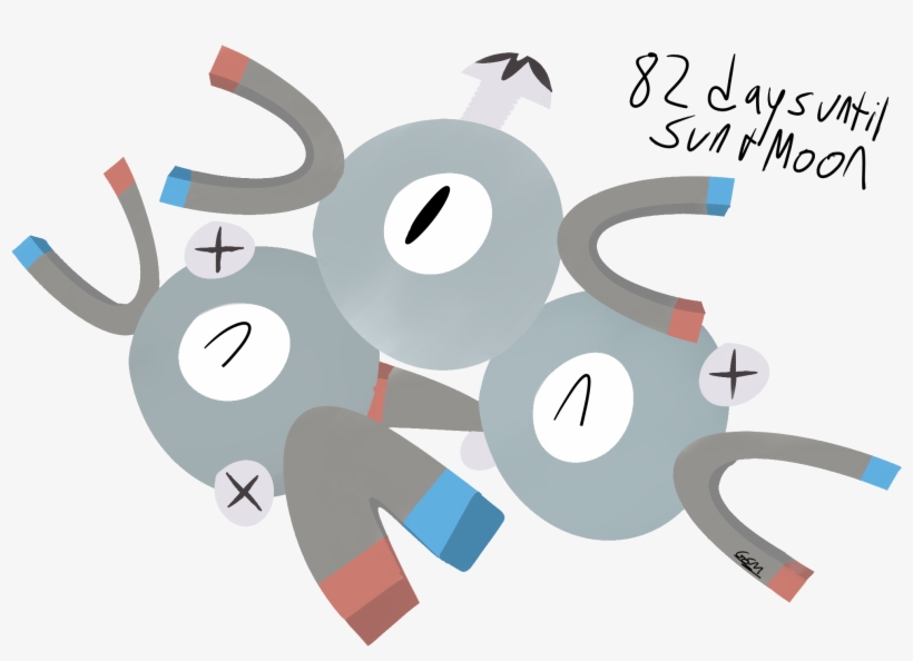 Oc Art82 Days Until Pokemon Sun And Moon - Graphic Design, transparent png download