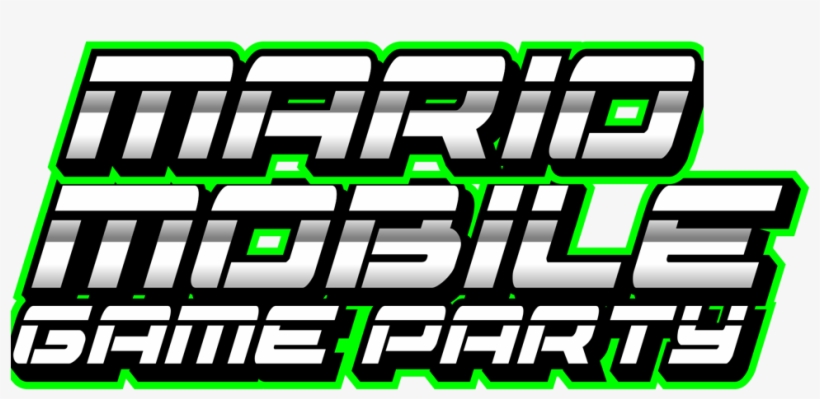Mario Mobile Logo Compressed - Graphic Design, transparent png download