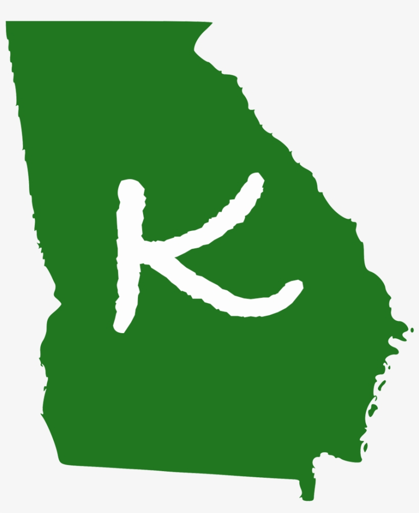 Kindergarten Outline - Vector Georgia State Outline, transparent png download