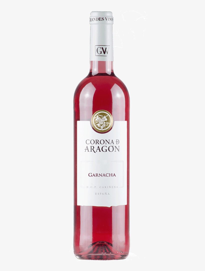 Corona De Aragón Garnacha Blanca 2017 - Glass Bottle, transparent png download