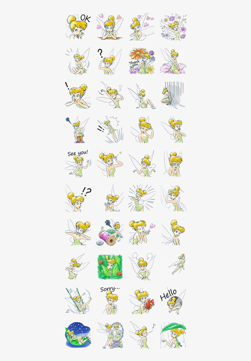Tinker Bell - Cartoon, transparent png download