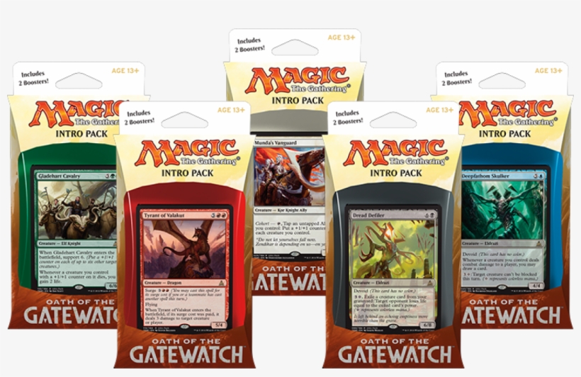 Magic The Gathering Oath Of The Gatewatch Intro Pack - Oath Of The Gatewatch Intro Packs, transparent png download