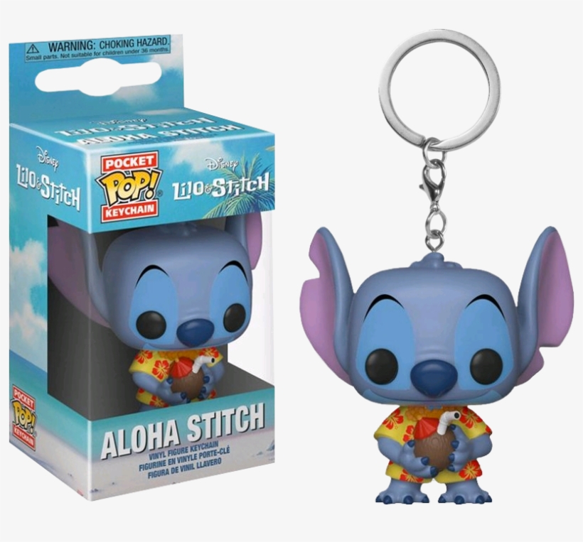 Lilo - Aloha Stitch Funko Pop Keychain, transparent png download