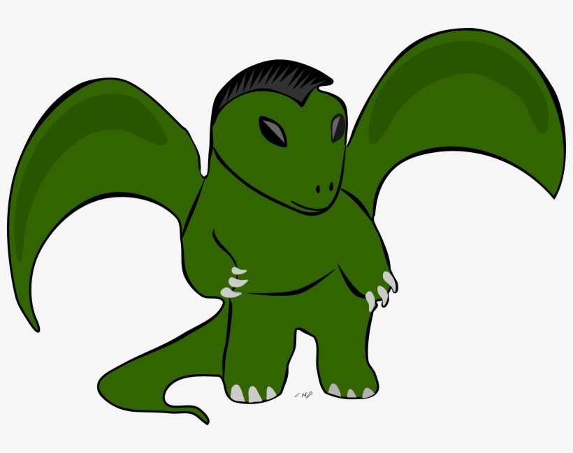 Teen Dragon - Cartoon, transparent png download
