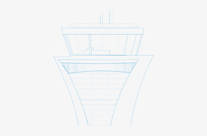 Croydon Airport, With Its Gleaming White Tower Bristling - Architecture, transparent png download