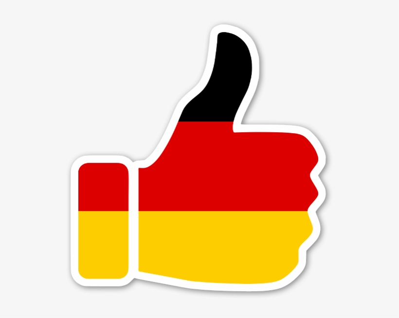 Me Gusta Alemania Pegatina, transparent png download