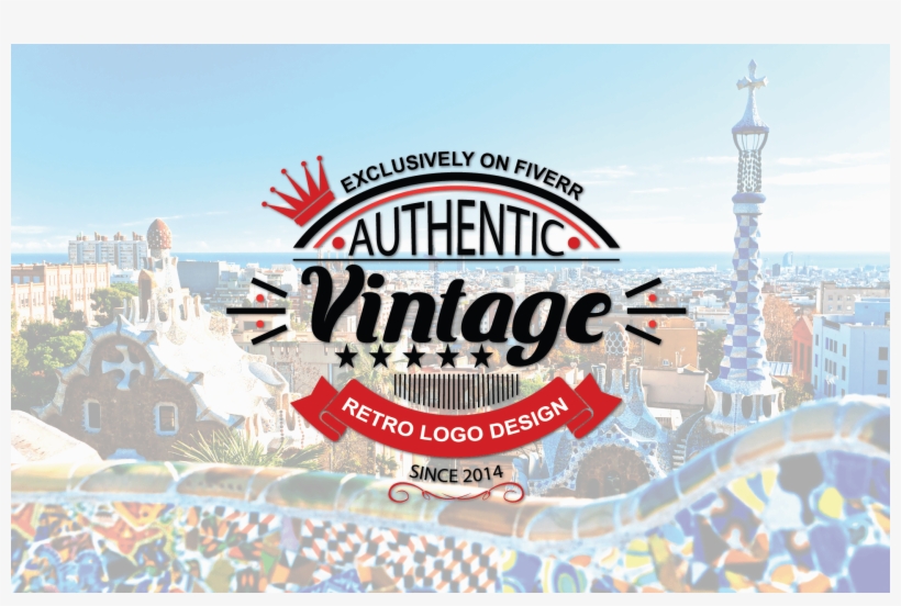 I Will Design 2 Professional Vintage Retro Styled Logo - Casa Batlló, transparent png download