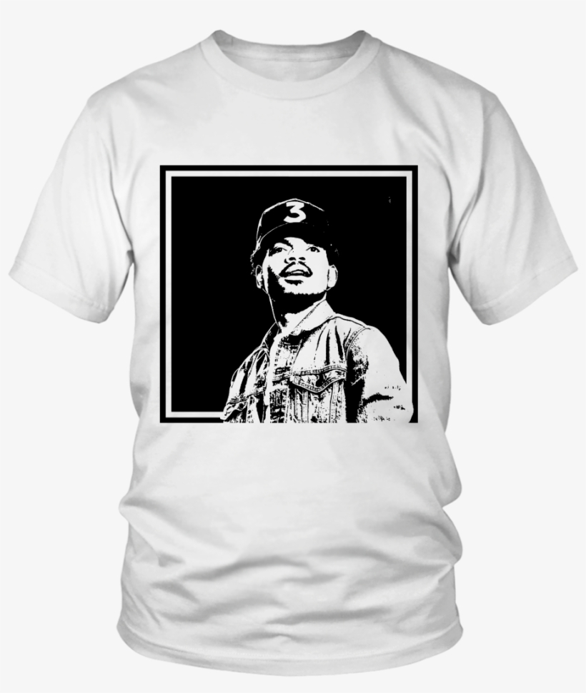 New Hip Hop Graphic T-shirt Featuring Chance The Rapper - Mele Kalikimaka T Shirts, transparent png download