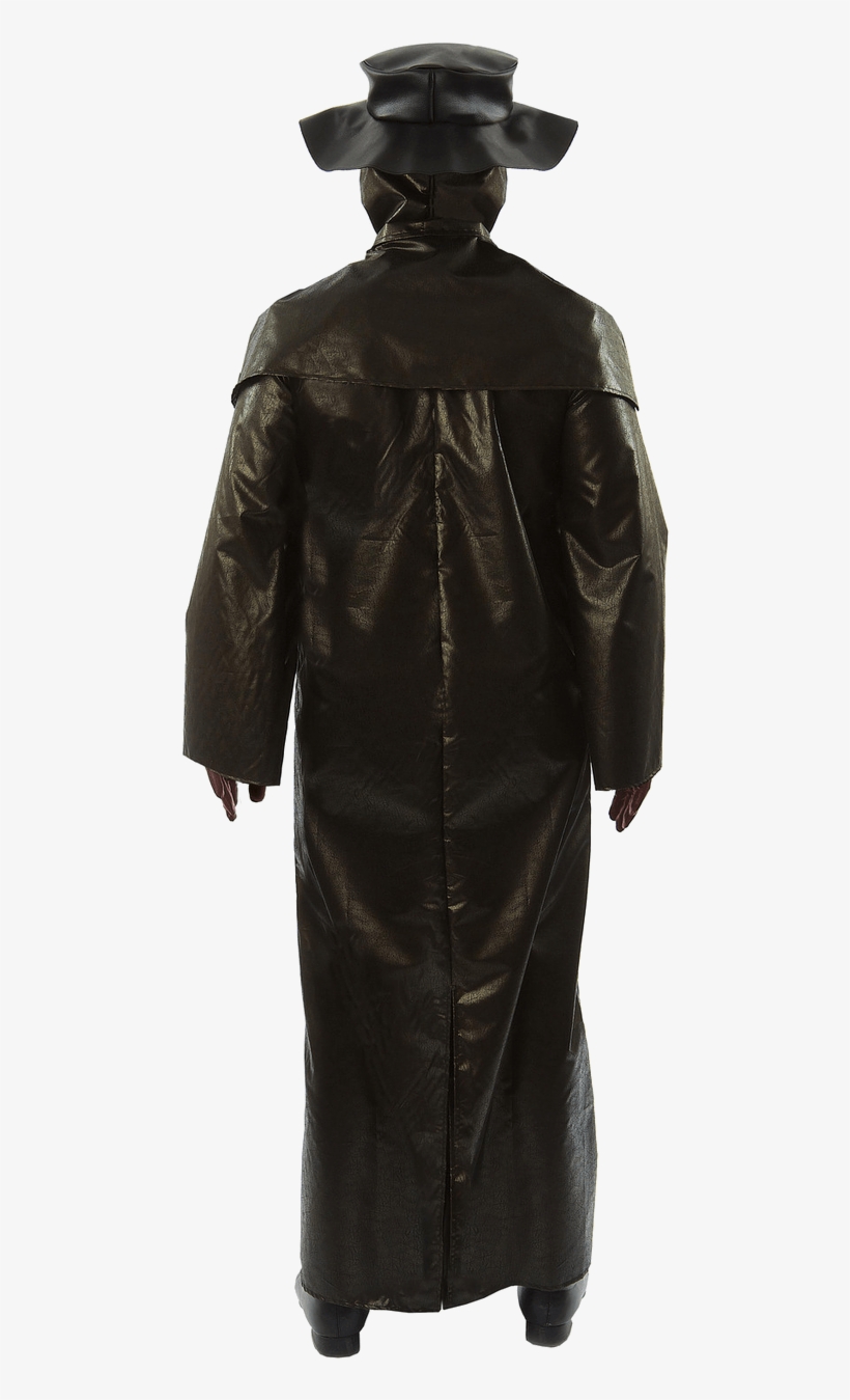 Medieval Plague Doctor Halloween Costume - Plague Doctor Trench Coat, transparent png download