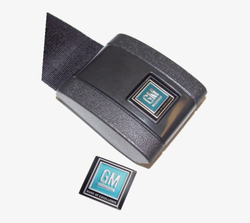 Seat Belt Buckle Decal 1967-72 Gm - Belt Buckle, transparent png download