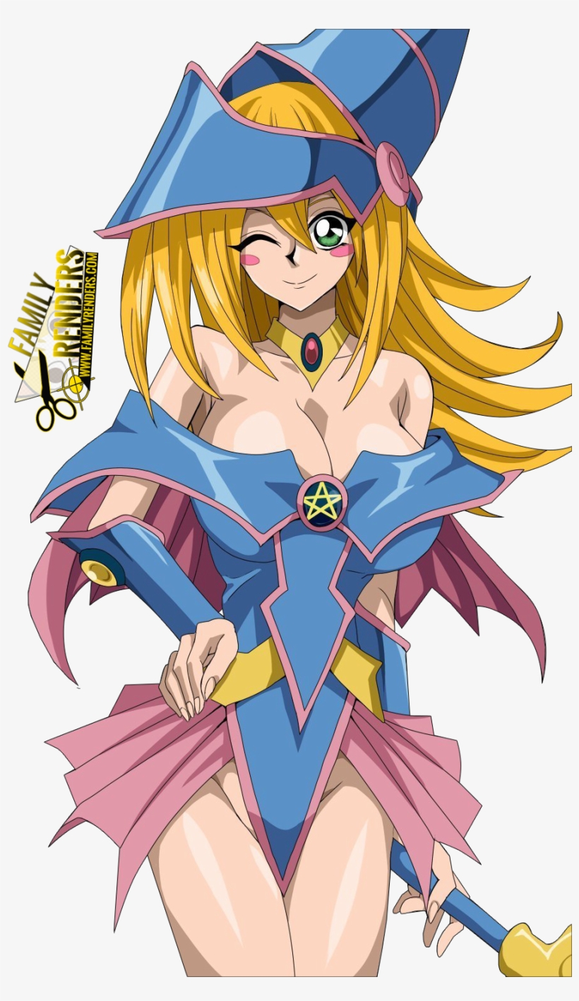 Disclaimer - Black Magician Girl Render, transparent png download