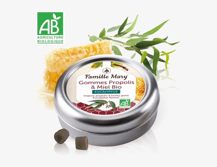 Gommes Propolis & Miel Bio - Label Bio, transparent png download
