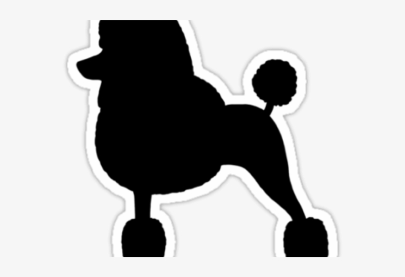 Download Poodle Clipart File Black Poodle Image For Skirt Transparent Png 640x480 Free Download On Nicepng