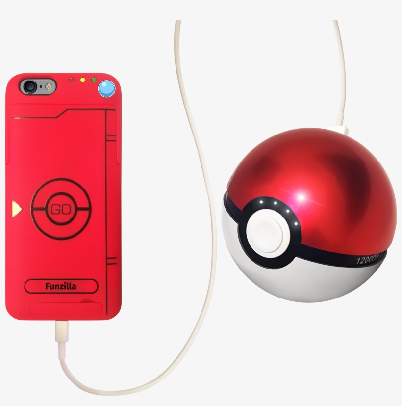 Pokeball Power Bank, transparent png download