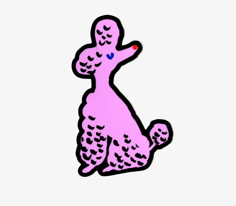 Poodle Sticker, transparent png download