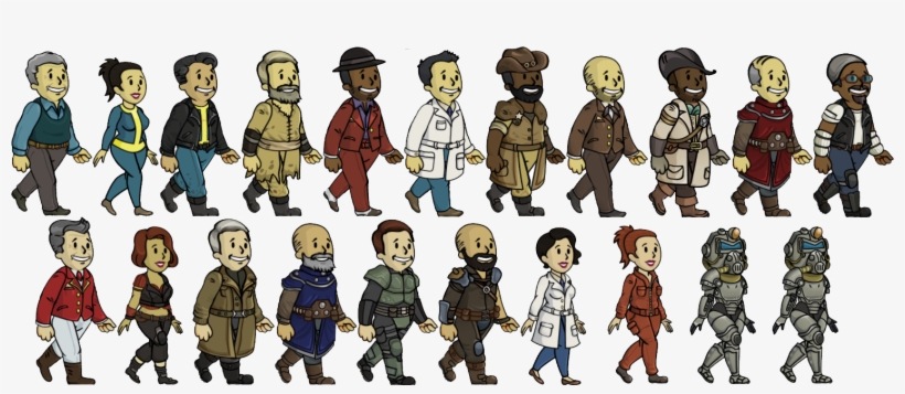 Fallout Shelter Dwellers, transparent png download