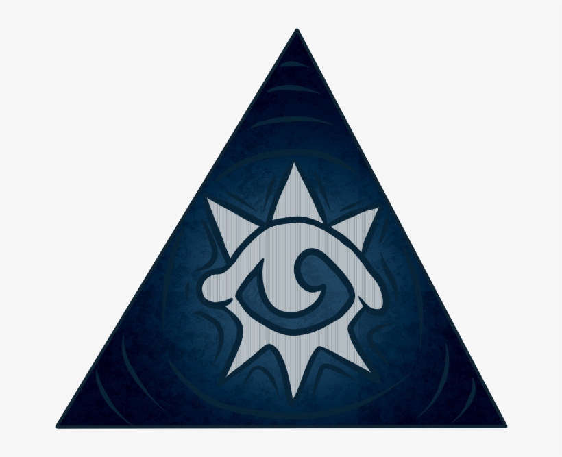 Illuminati Sign Version With Spode's Eye From Spore - Triangle, transparent png download