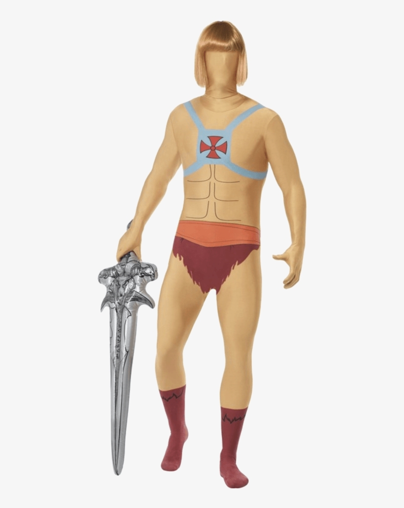 Adult He-man - Morph Suits Fancy Dress, transparent png download