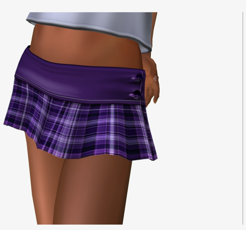 Mesh Tartan Skirt In 5 Sizes - Tartan, transparent png download