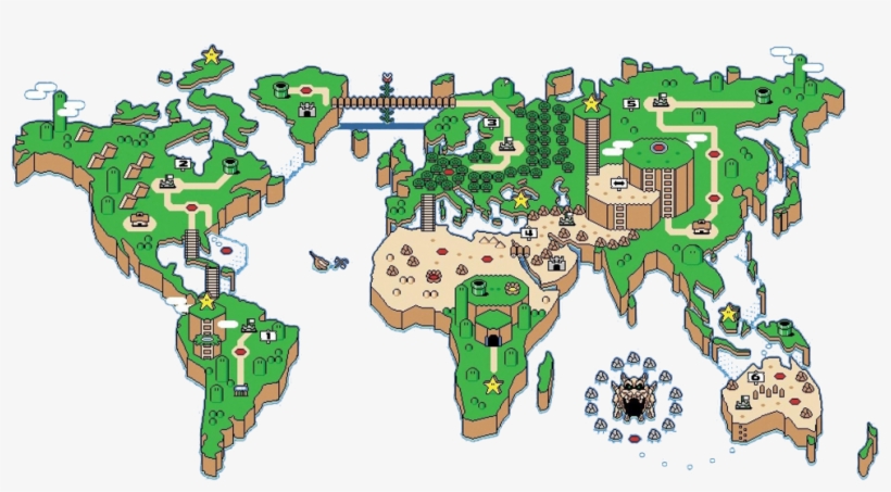 Super Mario World Earth, transparent png download